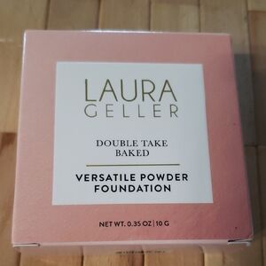 Laura Geller Double Take Baked Versatile Powder Foundation - Soft Pink